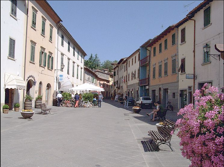 Street in Gaiole